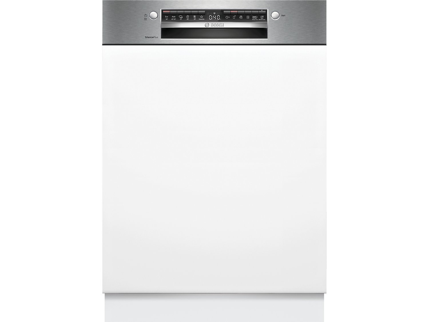 BOSCH SMI4EVS08E Serie 4 Geschirrspüler (teilintegrierbar, 598 mm breit, 44 dB (A), B)