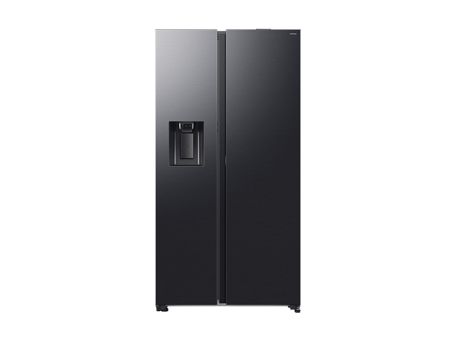 SAMSUNG RS80F65KDFEF RS80F Side-by-Side (635 l, D, 1784 mm hoch, Premium Black Steel)