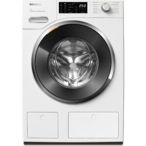 MIELE WWG880 WCS PWash&TDos&Steam W1 White Edition Waschmaschine (9 kg, 1400 U/Min., A, Flusenfilter, Fremdkörperfilter)