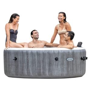 INTEX Pool PureSPA 28440 Whirlpool, Grau