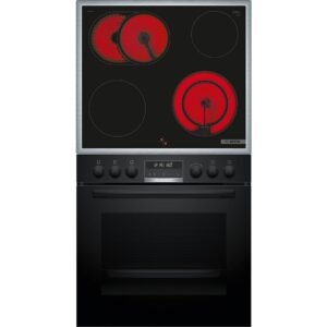 BOSCH HND671LS67 Serie 6/Serie 4, Einbauherdset (Glaskeramikkochfeld, A+, 71 l)