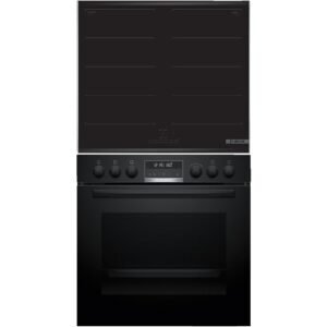 BOSCH HND679LS67 Serie 6/Serie 4, Einbauherdset (Induktions-Kochfeld, A+, 71 l)