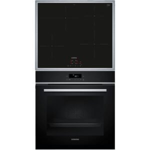 SIEMENS PQ613PIAA Backofen: iQ300; Kochfeld: iQ300, Backofenset (Induktionskochfeld, A+, 71 l)