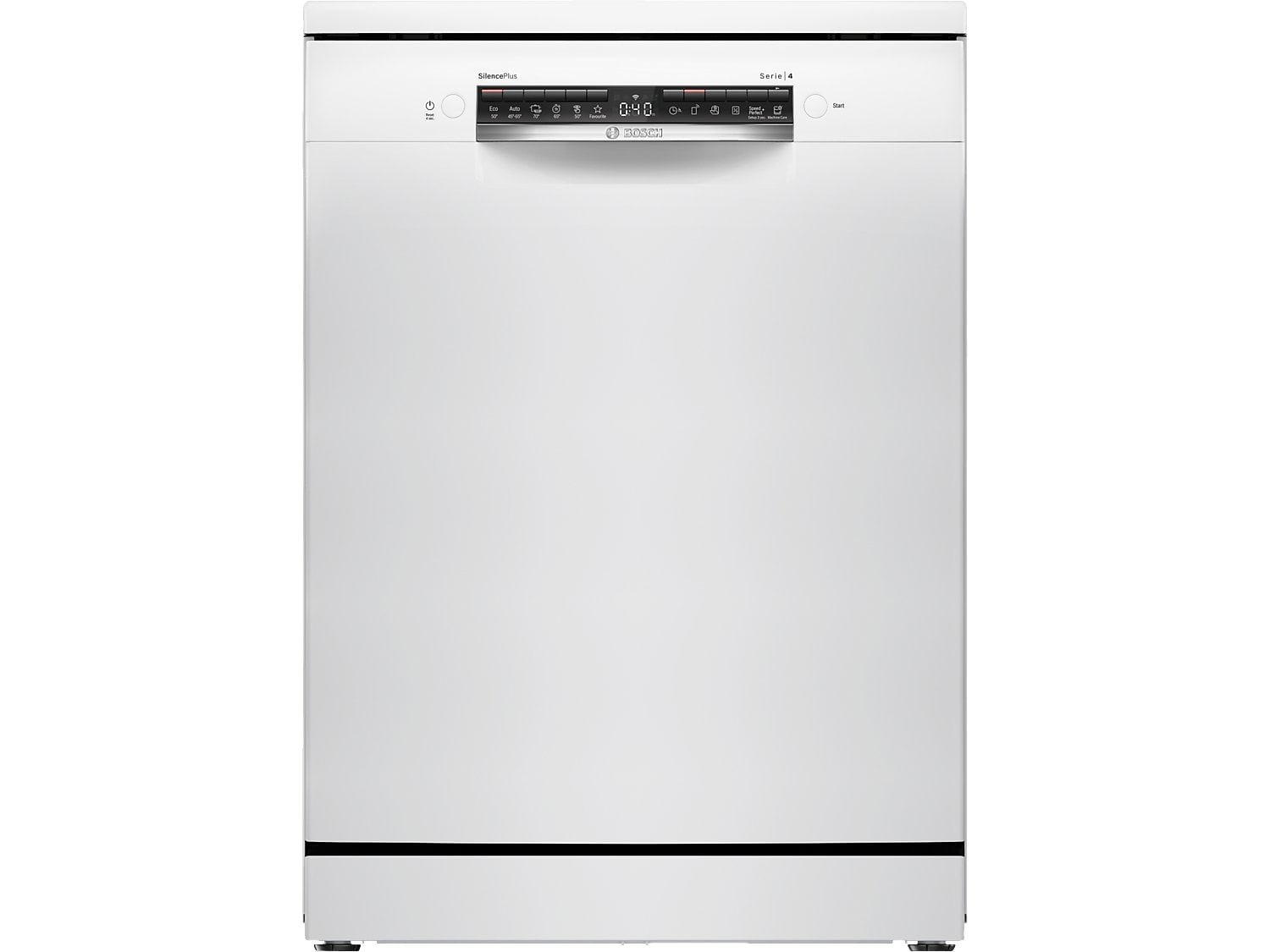 BOSCH SMS4EVW08E Serie 4 Geschirrspüler (Freistehend mit Unterbaumöglichkeit, 600 mm breit, 44 dB (A), B)