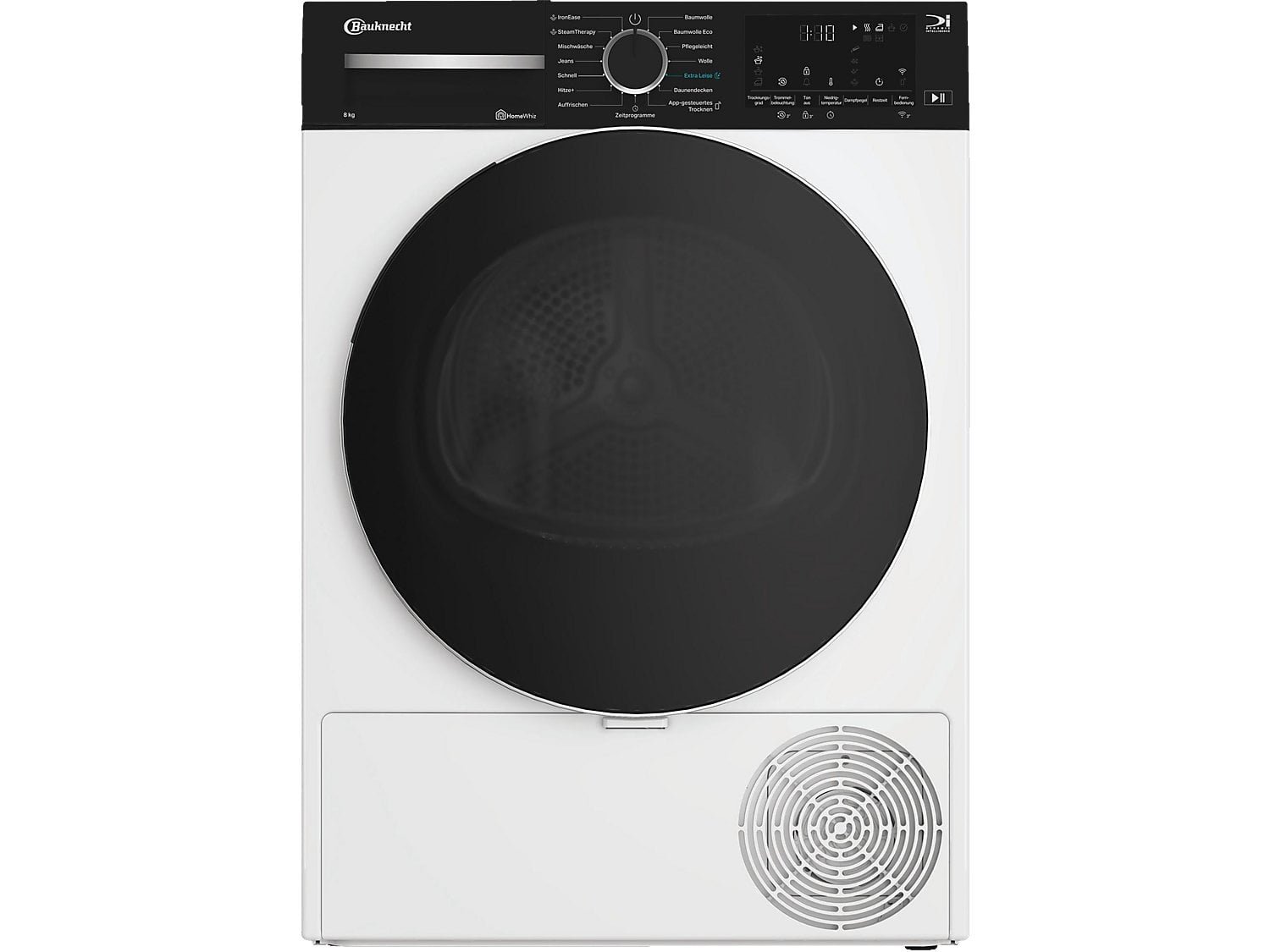 BAUKNECHT BT 87A WB Wärmepumpentrockner (8 kg, Weiß)