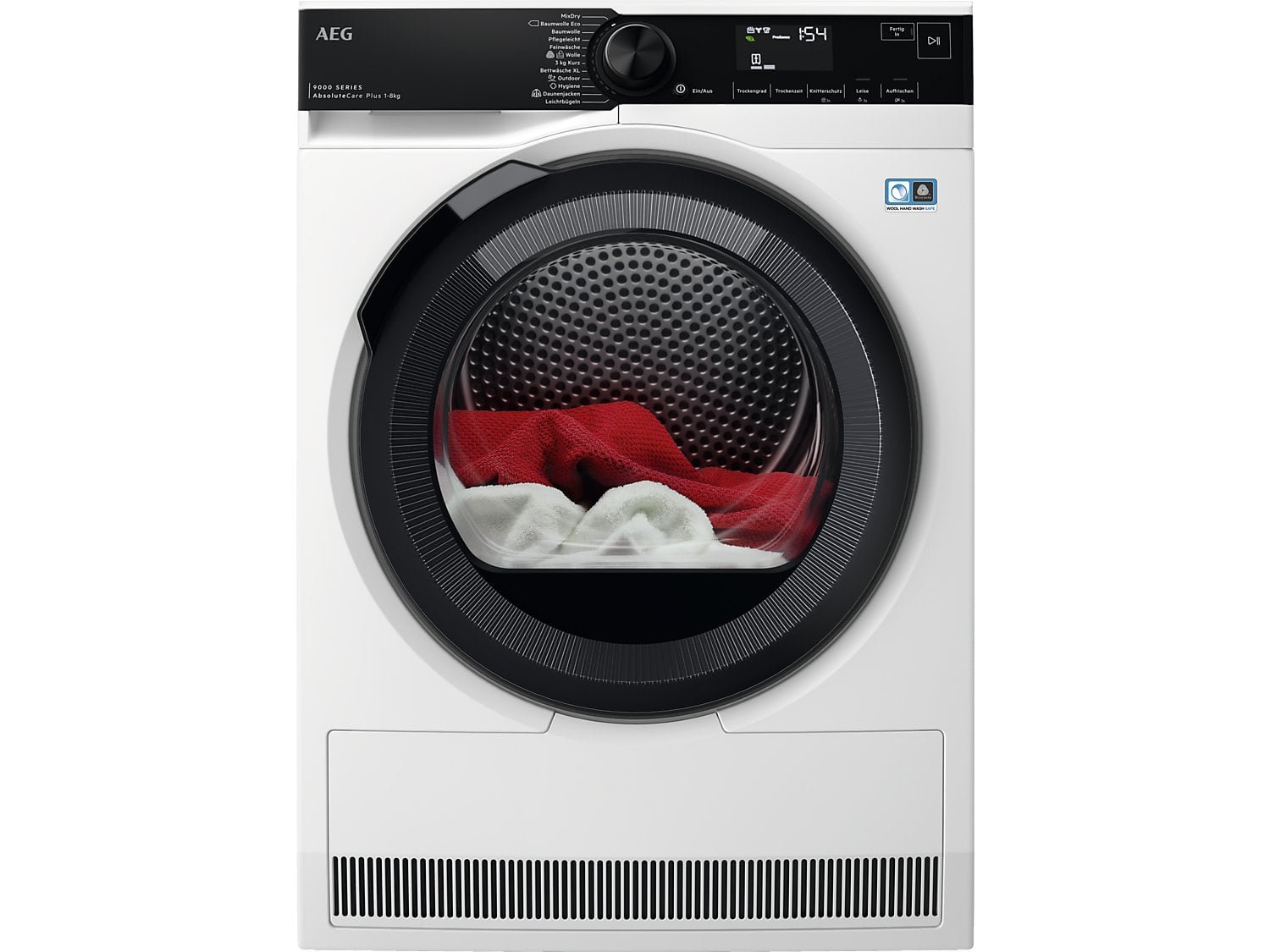 AEG TR 9 T 75680 Wärmepumpentrockner Serie 9000 (8,0 kg, Weiß)