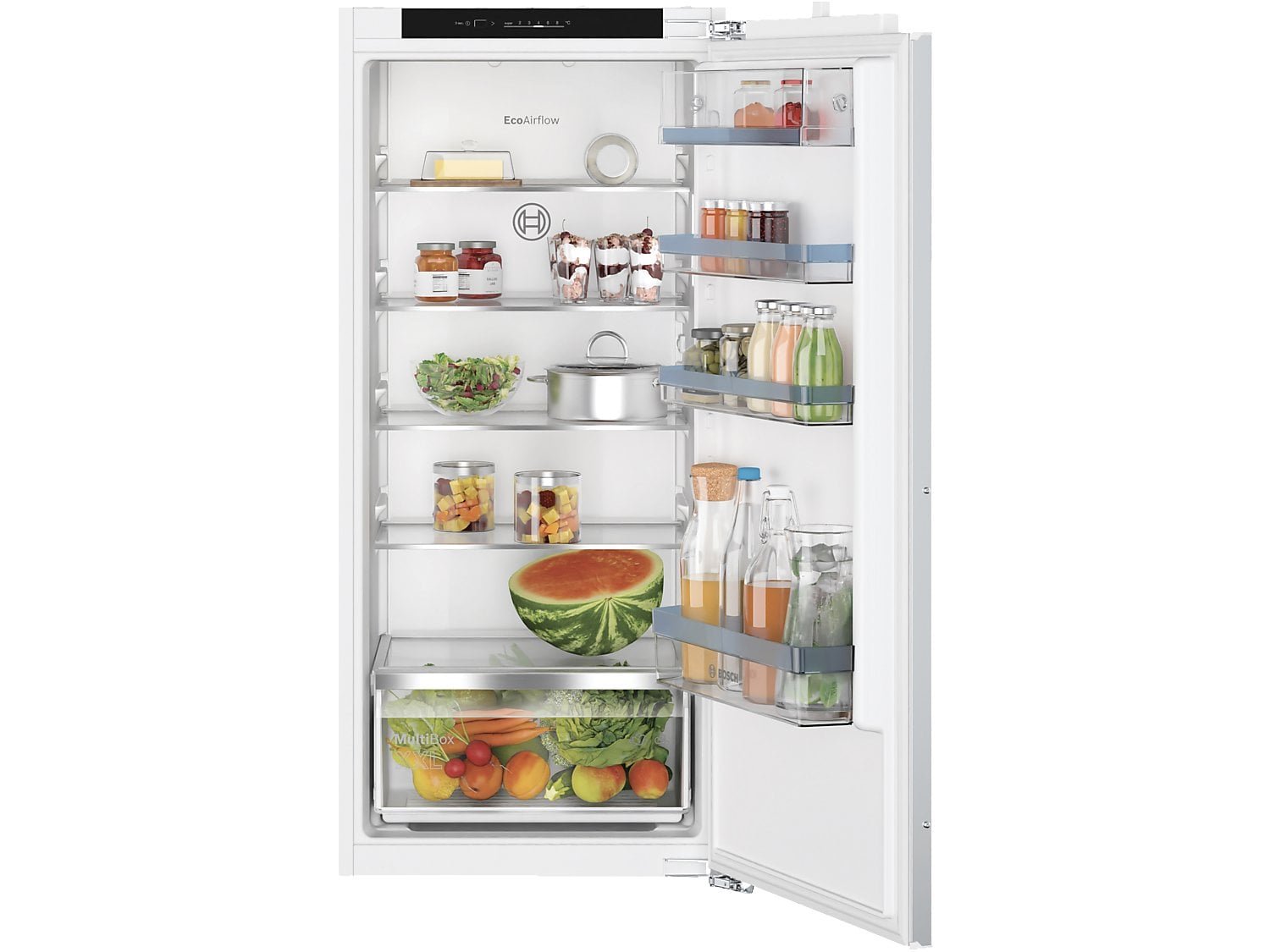 BOSCH KIR41VFE0 Serie 4 Kühlschrank (204 l, E, 1221 mm hoch, Nicht zutreffend)