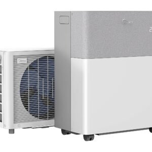 MIDEA PortaSplit Klimaanlage Weiß / Grau (Max. Raumgröße: 42 m², EEK: A++)