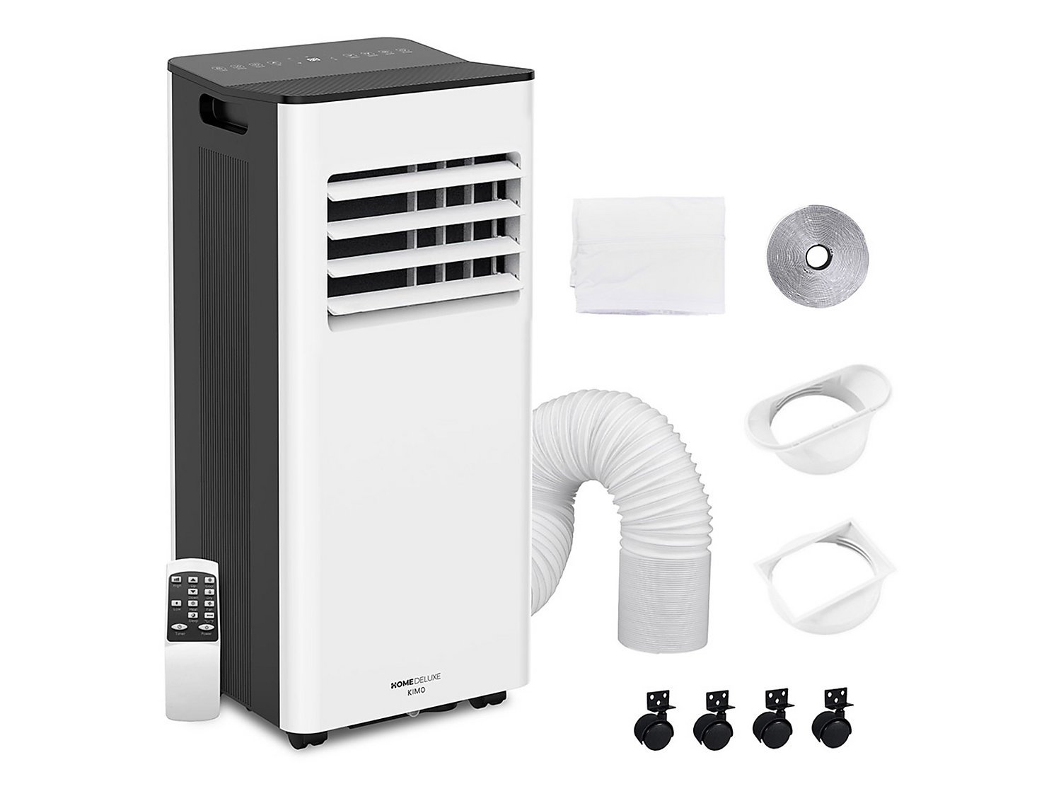 HOME DELUXE KIMO Mobiles Klimagerät Weiß Energieeffizienzklasse: A++, Max. Raumgröße: 25 m²