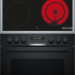 BOSCH HND671LS67 Serie 6/Serie 4, Einbauherdset (Glaskeramikkochfeld, A+, 71 l)