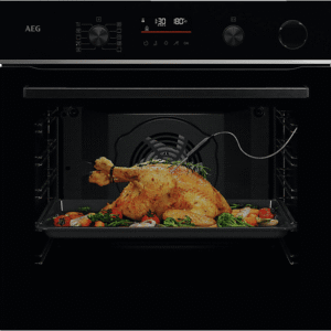 AEG TR6PB51ZSB, Einbaubackofen (Einbaugerät, 72 l, 596 mm breit), 6000